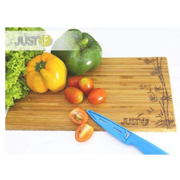 Bamboo Wood Cutting Board Compact Design - Picture 2 of 6